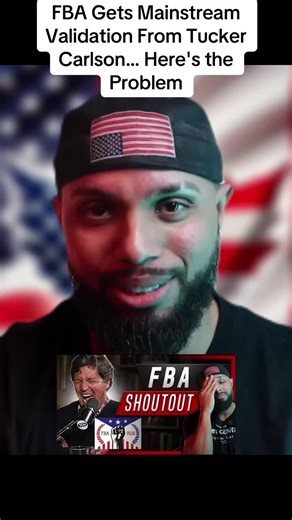 Part 1-FBA Gets Mainstream Validation From Tucker Carlson… Here's the Problem #theamazinglucashd #news #breakingnews #fyp #trump