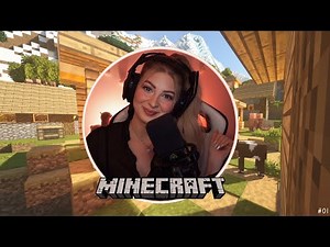 ASMR • ULTRA COZY MINECRAFT GAMEPLAY! #01 🎮 • LOFI GAMING with ASMR JANINA 🤍