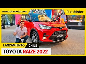 Toyota Raize 2022 - Llega a Chile el SUV más pequeño de la marca listo para disfrutar