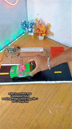 🤯 Wireless car charging project | science project