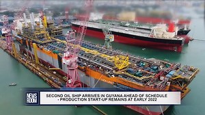 4.7K views · 45 reactions | The Liza Unity, the second floating, production, storage and offloading (FPSO) vessel which will operate in the giant oil fields offshore Guyana, arrived in Guyana on Tuesday morning, ahead of its expected arrival in November. | News Room | Facebook