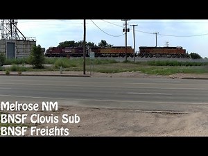 Melrose, NM | BNSF Clovis Sub, MP 680.7 (Chat) | SouthWest RailCams LIVE