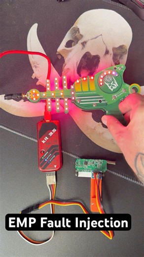 EMP Electromagnetic Pulse Generator. Fault Injection. Hardware Hacking. #hardwarehacking #emp