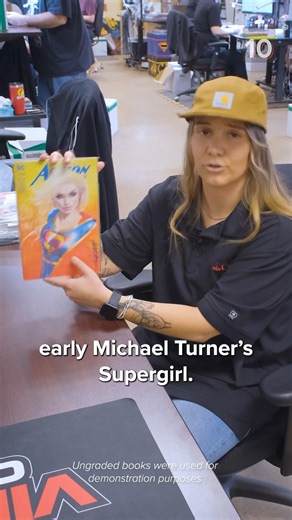 It's time for our first round of #CGC10, where we ask our team members 🔟 questions about their work life at #CGCComics! We're checking back in with modern grader Kristy, who gives us an inside look at her time behind the scenes in the grading room. 🔎 Keep your eyes peeled for more interviews like these as we roll along and drop us some future questions for our friends in the comments below! 🙋‍♂️ #CGC #CGCComics #ComicBooks #Comics #SignatureSeries #Grading #CGCGrading #IGComicFamily #ComicCol