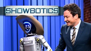 119K views · 1K reactions | The Rizzbot stops by The Tonight Show to flame Jimmy and get the audience hyped! | The Tonight Show Starring Jimmy Fallon | Facebook