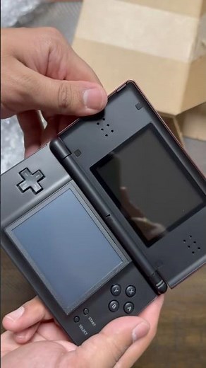 Unboxing Nintendo DS Lite 2024 | Red and Black color | Nintendo DS console review