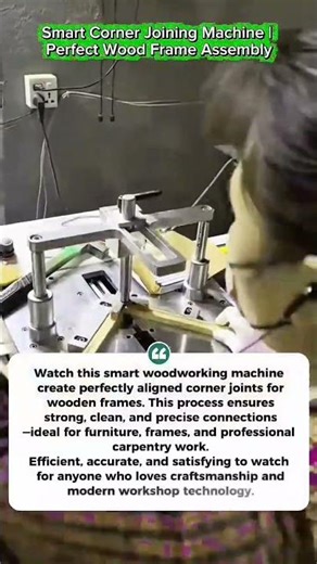 Smart Corner Joining Machine | Perfect Wood Frame Assembly