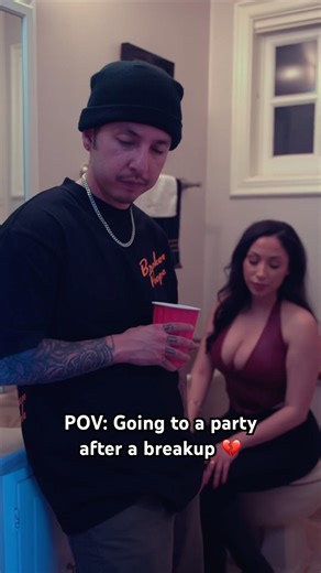 POV: Going to a party after a breakup 💔