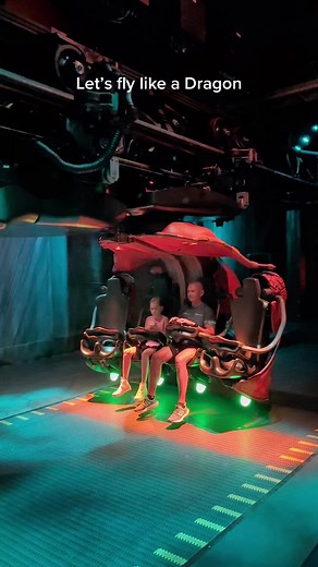 Fly Like a Dragon on Dragon Gliders at Motiongate Dubai