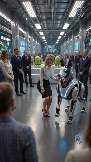 She stopped… and the robot listened #scifi #ai #humanoid #ailove