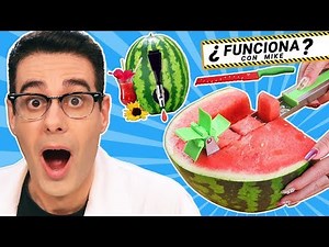 Probando 7 INVENTOS GENIALES de COCINA para SANDÍAS ¿Funcionan con Mike?