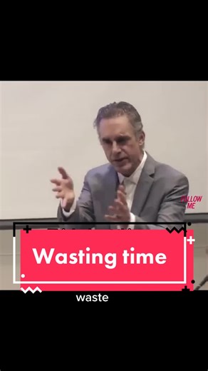 Wasting time #jordanpeterson #psychology #productivity