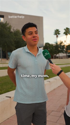 When was the moment you realized it’s your parents' first time living too? #MentalHealthAwareness #BetterHelp #streetinterview #positivity #inspiration #wholesome #mindset #motivation #mindfulness #toachieveyou #youmatter #kindness #community #empathy #honesty | BetterHelp