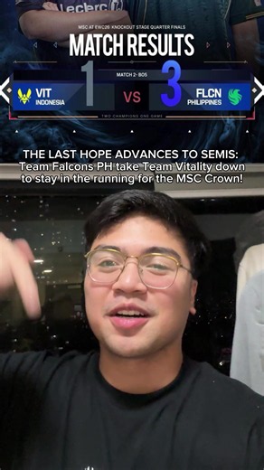 NOW WHATTT?!?!? WE WIN WHEN IT MATTERS LFG | #mlbb #mplph #msc2026 #teamfalcons #teamvitality
