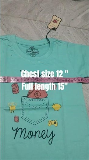 chest size 12 inches length 15 inches