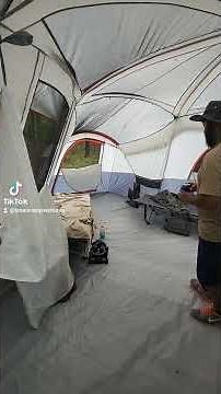20 person ozark trail tent #camping #nature
