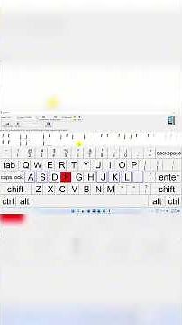 Keyboard လက်ကွက် လေ့ကျင့်မယ်။ #l2e #computer #keyboard #typing #practice
