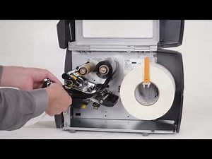 How to Load Media with the Tear Option on a Zebra ZT231