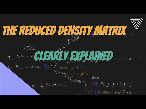The Reduced Density Matrix