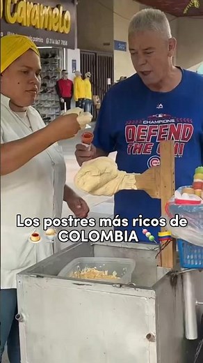 The most delicious desserts in Colombia 🇨🇴🤩