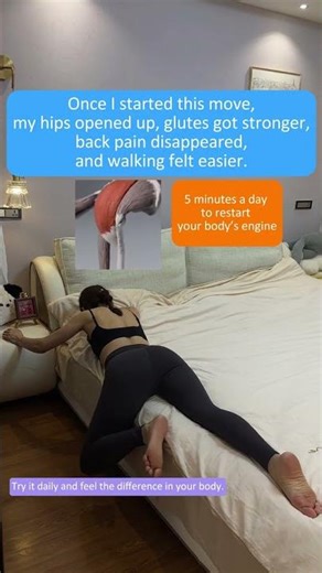 If you have tight hips, weak glutes, or constant lower back pain—this move is for you