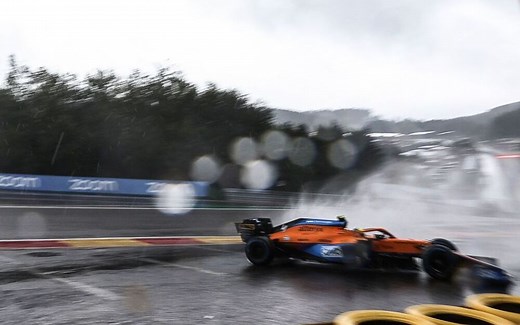 2021年 F1 R12 比利时大奖赛 排位赛 ESPN