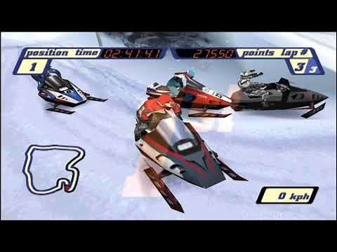 Sled Storm (PSX) Complete Gameplay feat. Jay [Open Mountain & Super Snocross Championships]