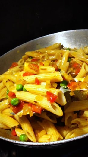 Indian pasta 🍝 | pasta recipe #indianfood #foodshorts #foodrecipe