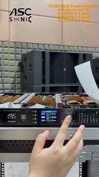FN18K4 DANTE POWER AMPLIFIER EN