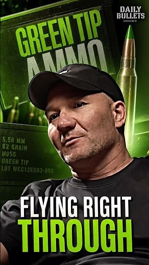 Ex Navy Seal Explains Green Tip Ammo