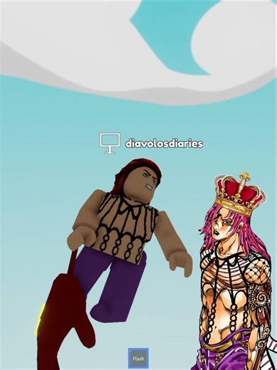 diavolo slap battles 2 #jjba #diavolo