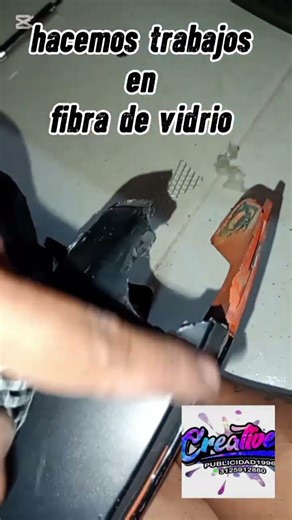 hacemos arreglos en fibra de vidrio 👍🏻🔥💯