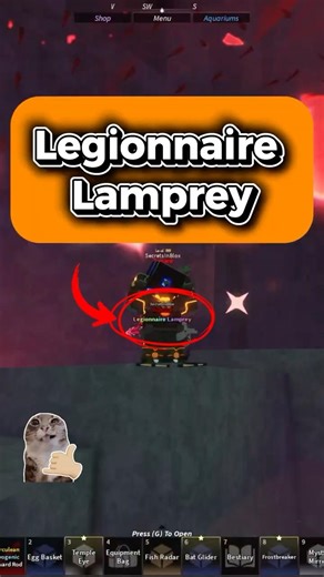 BEST ROD and Enchant to catch Legionnaire Lamprey 🔱 | Wrath Of Olympus Update #fisch