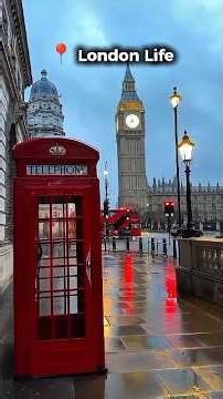 London Life 🇬🇧 | Big Ben & Iconic Red Telephone Booth ✨