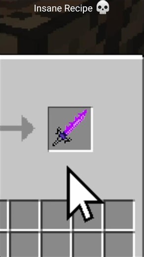 New Weapon Recipe #minecraft #minecraftshorts #minecraftmemes