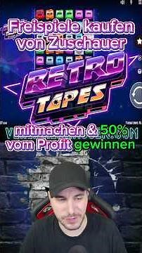 Buy free spins from viewers 🔥 Retro Tapes Super Bonus