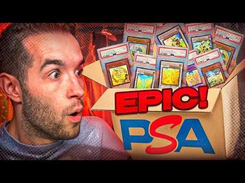 Opening A CRAZY PSA Graded Card Collection - GHOST RARES!