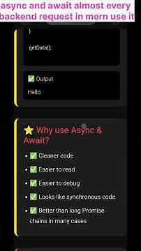Async & Await Explained in JavaScript | Easy Example #webdevelopment #javascript #async #awaits