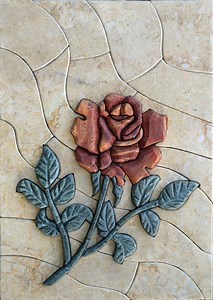 Flower Petal Mosaic Tile - Etsy UK