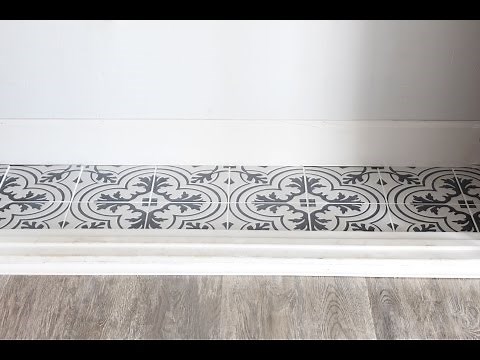 HOW TO: Install Floor Tile
