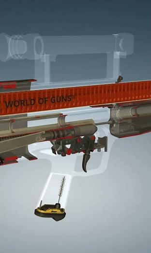This rifle used caseless ammo 🤯 HK G11 #shorts