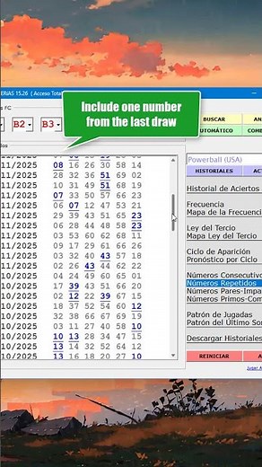 How to Win POWERBALL by Analyzing Winning Number Patterns #gigaloterias #powerball