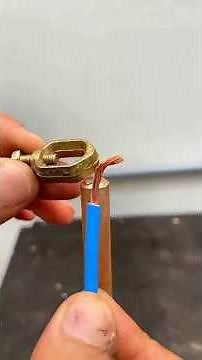 Earthing wire connection #electrician #electricalwires #electrical #wire #electric #repairing