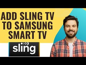 How to add sling tv to samsung smart tv I 2025 ( S M TECH)