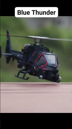 DIY Blue Thunder RC Helicopter #rchelicopter