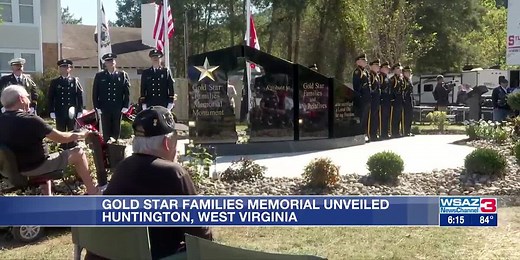 Unveiling of Woody Williams Gold Star Families Memorial Monument