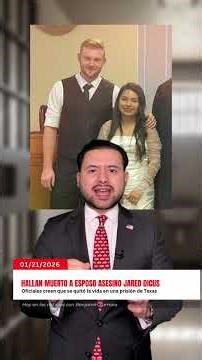 Jared Dicus, the man who murdered his immigrant wife in Texas, has been found dead.