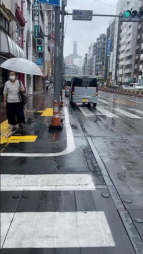 【4K】Japan Rain Walk with Umbrella Sounds | 傘の音が心地いい雨の日本散歩