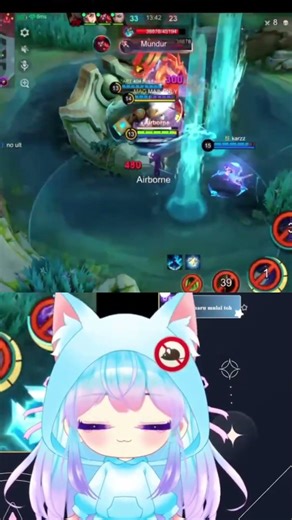 Stealing the red buff in Lord #shorts #mobilelegends #vtuberid #vtuberindonesia #vtuber