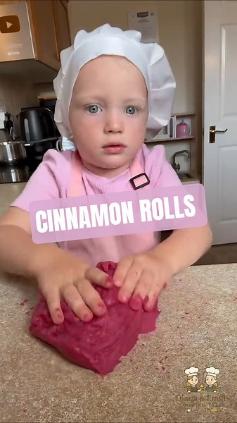💖 Pink Cinnamon Rolls… but there’s a SECRET! 🤯